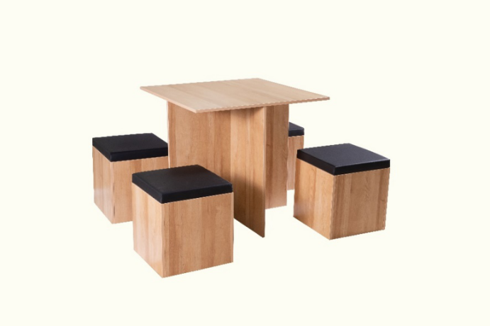 Table and stool combination